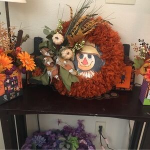 Scarecrow Fall Wreath